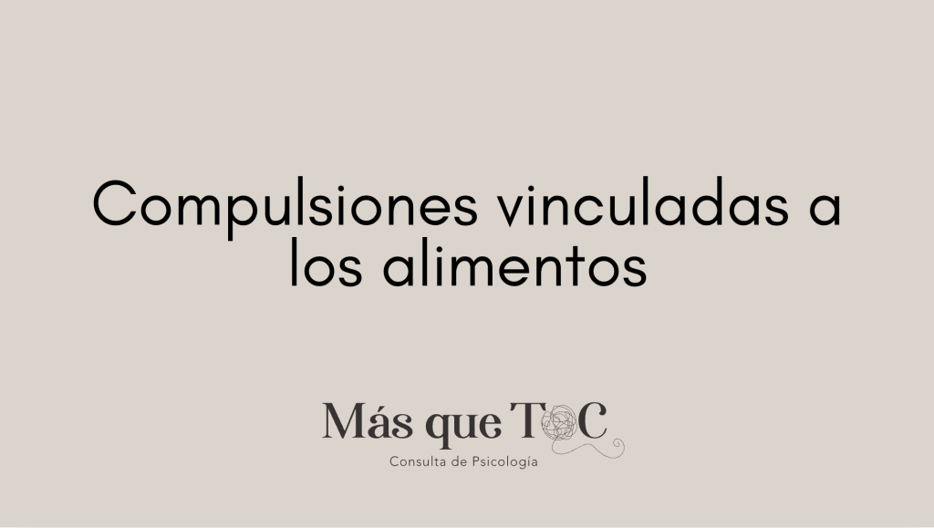 compulsiones vinculadas a los alimentos